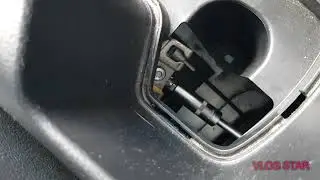 KIA RIO 3 подтягивание и, регулировка ручного тормоза своими руками