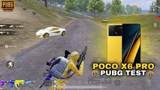 XIAOMI POCO X6 PRO 5G PUBG TEST | SNAPDRAGON 7s GEN 2 GAMING REVIEW