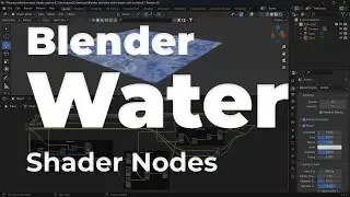 Blender Water Simulation Shader Nodes Add-On