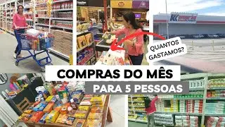 COMPRAS DO MÊS 2023. SUPERMERCADO ATACADISTA.
