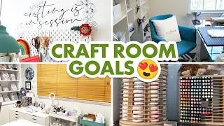 Craft Room Organization Ideas for 2026 | Inspiring Craft Room Tours for Paper Crafters
