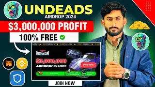 Dmission Undeads Airdrops : Season 1 / $3,000,000 | Best Crypto Airdrop 2024