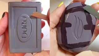 Soap Carving ASMR Relaxing Sounds no talking Satisfying ASMR Video #asmrsoapcarving #soapasmr #acmp