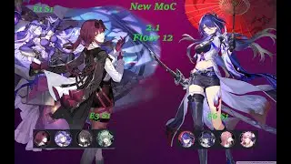 Honkai Star Rail 2.1 New MoC Floor 12 (3 stars) E3S1/E1S1 Kafka/Black Swan and E6S1 Acheron