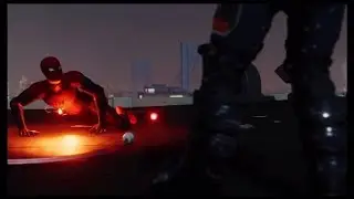 Spider-Man PS4-Taskmaster Boss Fight Gameplay
