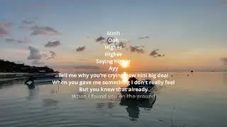 Higher (Wait for You) | Tems | Lyrics (Genius Live version)