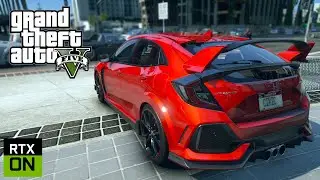 CIVIC TYPE R 2020 - Rash Driving | GTA 5 | Ray Tracing ON
