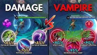Alpha Damage Build vs Alpha Vampire Build