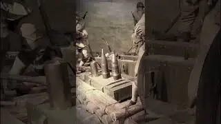 Расчет Гаубицы 122 мм образца 1938 года. Минский музей ВОВ. Они сражались за РОДИНУ!!! 