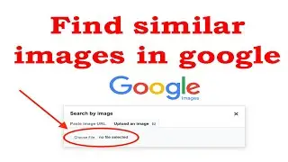 How to find similar images in google | how to put an image in google search | Ali IT BD