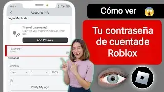 Cómo ver tu contraseña en Roblox (2024) | Cómo saber la contraseña de Roblox