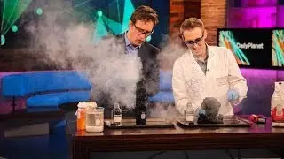 CARBON TOWER from Table Sugar - Dehydration by Sulfuric acid - Jeffrey Vinokur, Discovery Channel