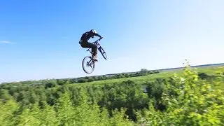 BIG JUMPS on bike