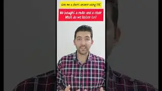 Basic English: Practicing 'THE' 