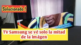 TV Samsung media pantalla Oscura Solución