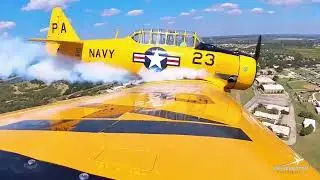 Ranger Airshow T-6 Aerobatics Stephen Covington
