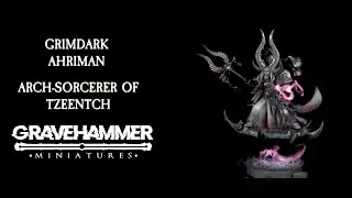 HOW TO PAINT - Ahriman Arch-Sorcerer of Tzeentch - GRIMDARK PAINTING