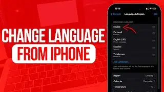 How to Change Language from iPhone | Full Guide