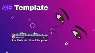 Blinking Eyes |Free After Effect Template | NCS New Release | Free Music Visualize & Templates.