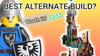 BEST Alternate Build? 🏰 LEGO 3-in-1 Medieval Castle TOWER Review (Part 2)