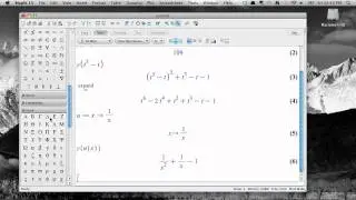 Working with functions in Maple 15
