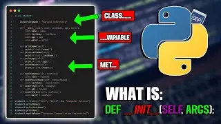 Constructor Init in OOP |  Python Object Oriented Programming