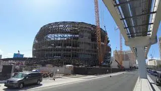 MSG Sphere at The Venetian Build Update 3/22/21 Las Vegas Strip Nevada 