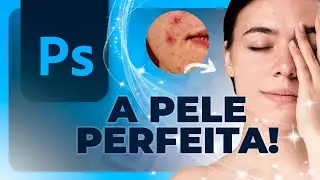 Como fazer limpeza de pele e REMOVER ESPINHAS e MANCHAS no Photoshop 2022 [TUTORIAL FÁCIL]