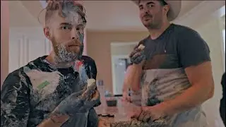 ME AND CAM PAINT THE WALLS!