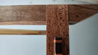 T-Bridle Joint/How to Cut a T Bridle Joint by Hand.Woodworking Joint.Tradional Joinery