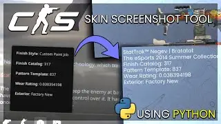 CS2 Skin Screenshot Tool with Python [2/2]
