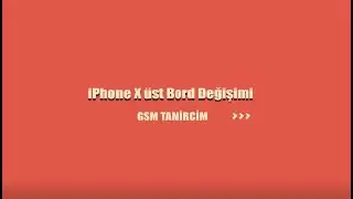 iPhone X üst bord aktarımı