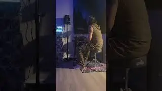 Psytrance live drums practice Alesis Nitro  Digital Drum Set.