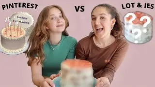 pinterest taart (proberen te) bakken met mijn zusje