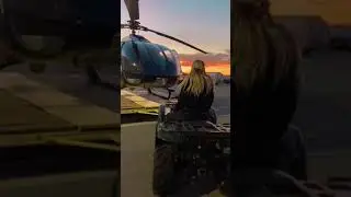 Taking my Helicopter to the mountains💓