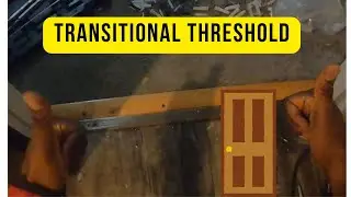 How to Install a Doorway Transitional Threshold