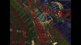Fastest Roller Coaster In Roller Coaster Tycoon! The Red Bevil