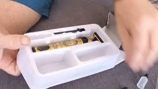 cortapelo trimmer con pantalla digital indicadora de aceite y carga....