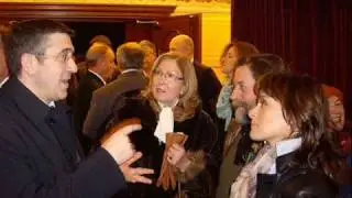Patxi Lopez neonazi batekin (Yolanda Couceiro Morin)