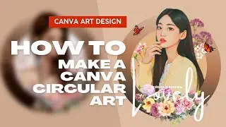 Canva Design Art Character and Name