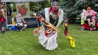 Grass Dance exhibition - Pickering 2024 #dance #powwow #cultural #fyp #subscribe #videos #native #yt