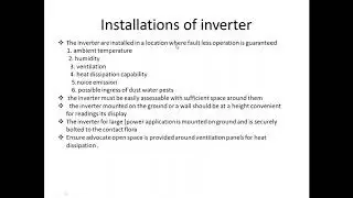 installation of inverter and battery and pv panel  in Telugu