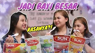 RIRIN COBAIN MAKAN MAKANAN BAYI Ft. Wina