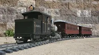 LGB Forney Patio Passenger Train