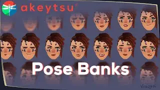 Use posing banks in akeytsu