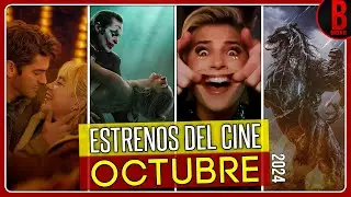 ESTRENOS del CINE OCTUBRE 2024 | Películas que se Estrenan en Octubre 2024