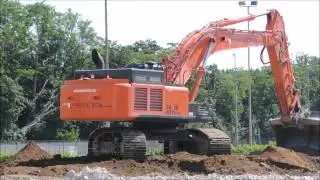 Bagger mit super Baggerfahrer
