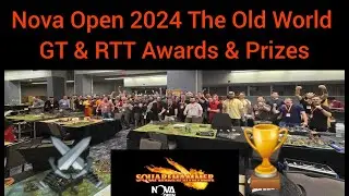 Warhammer THE OLD WORLD Nova Open GT & RTT Awards and Prizes