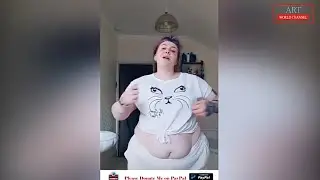 SSBBW lady Dancing | bbw girl | ssbbw big booty dance | cute big girl | ssbbw big booty