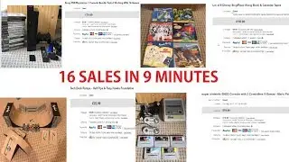 EBAY SALES UPDATE 2017 - PLAYSTATION 2, FUR REAL FRIENDS, SUPER NINTENDO,  RESELLING UK